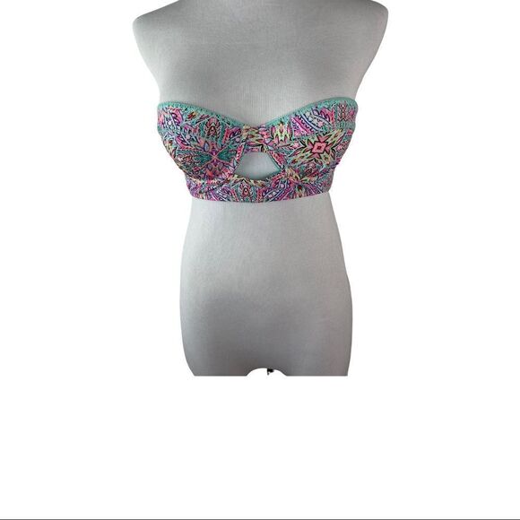 Shade Shore Size 34 C Boho Bikini Top - Picture 10 of 10